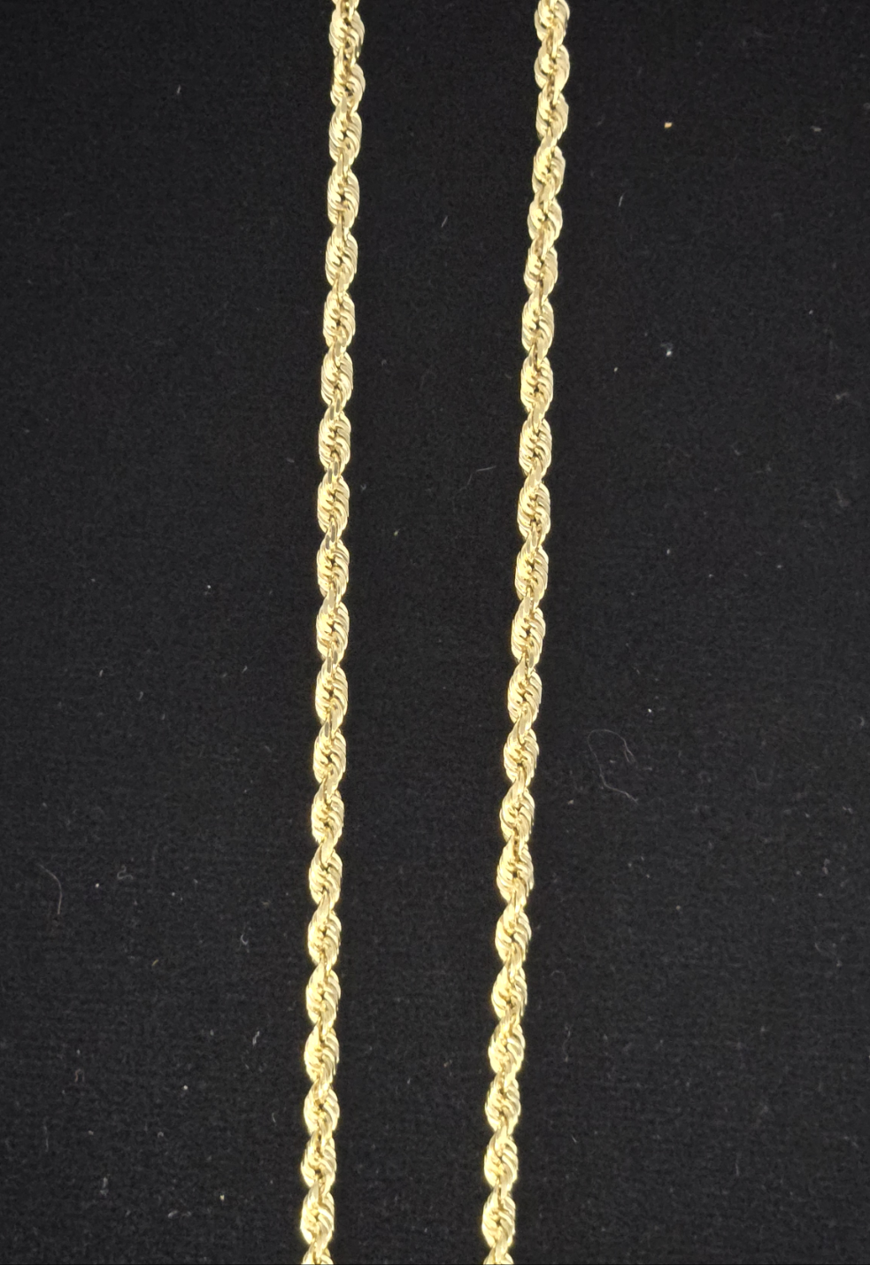 14Kt Yellow Gold Rope Chain