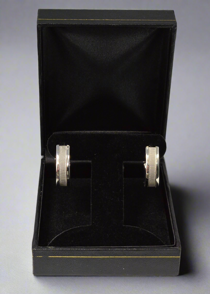 18Kt White Gold Earings