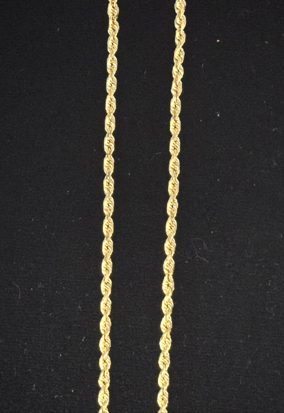 14Kt Yellow Gold Rope Chain