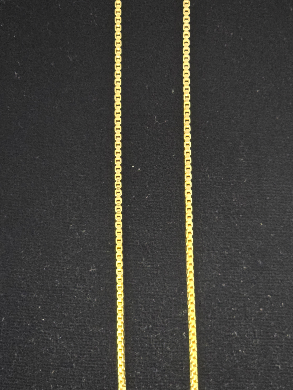 18Kt Yellow Gold Box Chain
