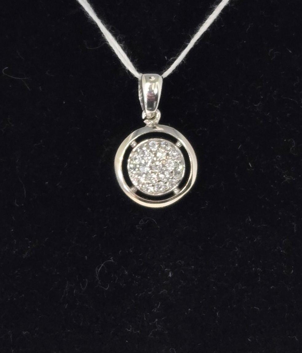 14kt White Gold Pendant