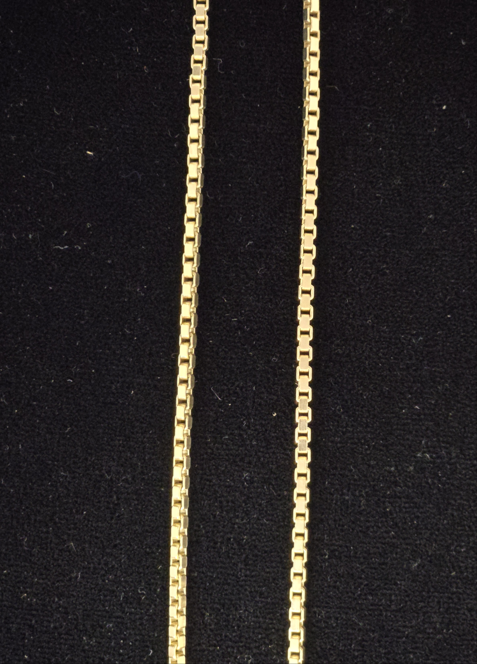 10kt Yellow Gold Box Link Chain