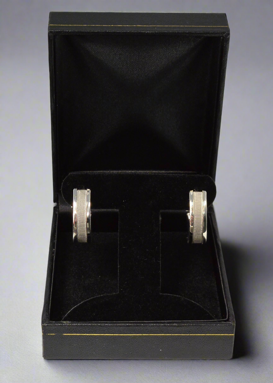 18Kt White Gold Earings